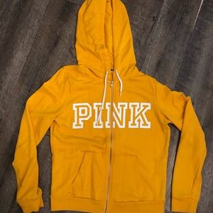 Vs PINK zip up hoodie